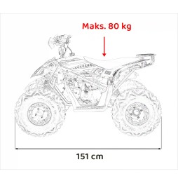 Gas Quad DESERT STORM - Orange