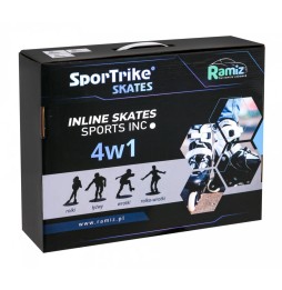 4-in-1 Kids Roller and Ice Skating Set Size 39-43