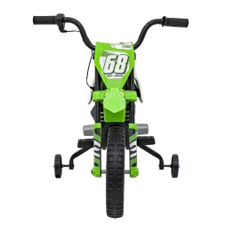 Pantone 361C Motorbike for Kids - Green with Audio Panel