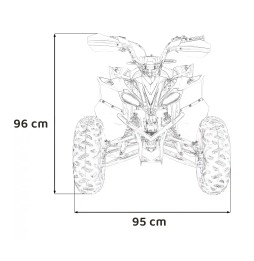 Gas Quad DESERT STORM - Orange