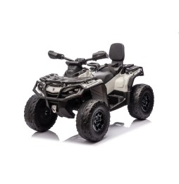 Quad Can Am Outlander ATV gri pentru copii