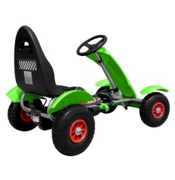 Gokart Racing XL pentru copii 3+ cu roți umflate