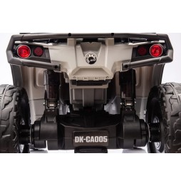 Quad Can Am Outlander ATV gri pentru copii