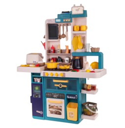 Interactive kitchen set for kids with sound and light