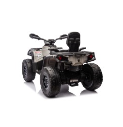 Quad Can Am Outlander ATV gri pentru copii