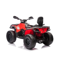 Quad can am outlander atv czerwony - nowoczesny quad dla dzieci i dorosłych