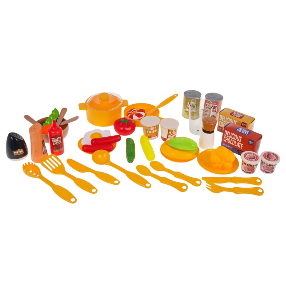 Children's Kitchen with Light and Sound 50pcs