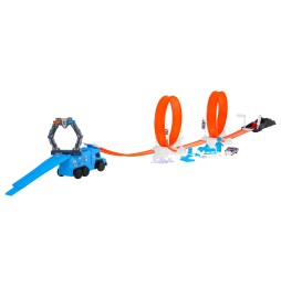 Extreme Race Track with Loops and Launcher for Kids