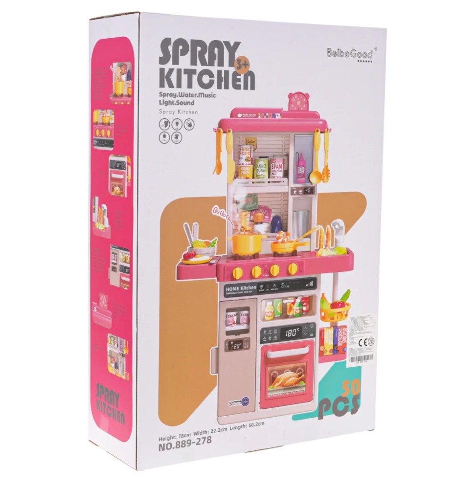 Kids Interactive Kitchen with Light and Sound