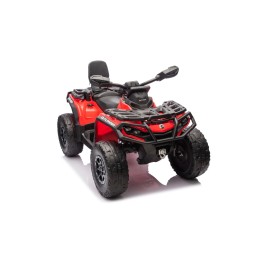 Quad can am outlander atv czerwony - nowoczesny quad dla dzieci i dorosłych