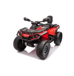 Quad can am outlander atv czerwony - nowoczesny quad dla dzieci i dorosłych