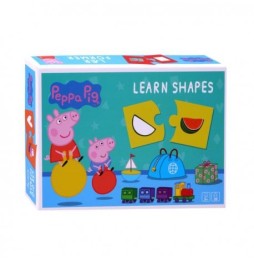 Learning Shapes Puzzle Set, 10 Puzzles, 20 Pieces