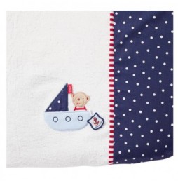 Changing Mat Cover, Bear from Ocean Collection