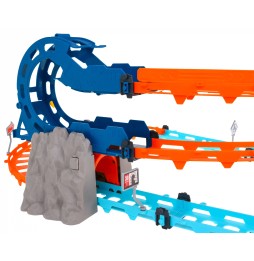 Interactive Race Track with Tunnel for Kids