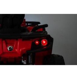 Quad can am outlander atv czerwony - nowoczesny quad dla dzieci i dorosłych