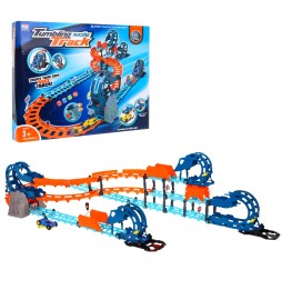 Interactive Race Track with Tunnel for Kids