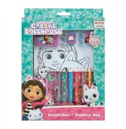 Creative Set with Coloring Books and Stickers