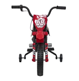 Red Motorbike for Kids with Audio Panel