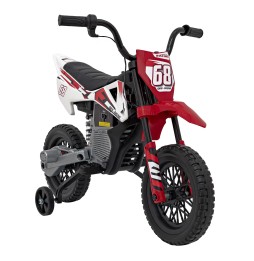 Red Motorbike for Kids with Audio Panel