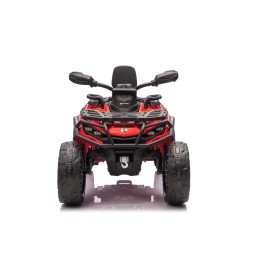 Quad can am outlander atv czerwony - nowoczesny quad dla dzieci i dorosłych