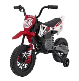 Red Motorbike for Kids with Audio Panel