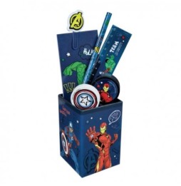 7 pcs. Avengers School Supplies Container for Kids