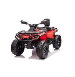 Quad can am outlander atv czerwony - nowoczesny quad dla dzieci i dorosłych