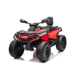 Quad can am outlander atv czerwony - nowoczesny quad dla dzieci i dorosłych