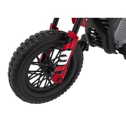 Red Motorbike for Kids with Audio Panel