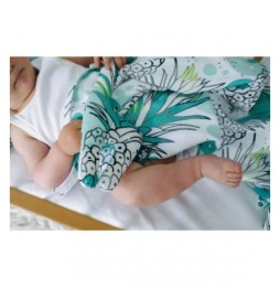 Bamboo Diaper with Silver Ions - Pineapples