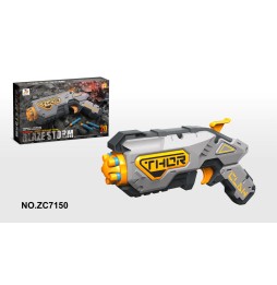 Manual Blaze Storm Gun for Kids 8+ Gray