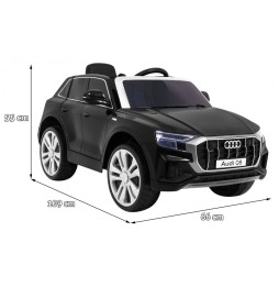 Audi Q8 Lift Electric Car for Kids in Black