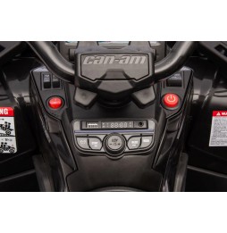 Quad Can Am Outlander ATV cu telecomandă negru