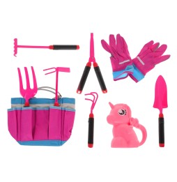 Pink Little Gardener Set for Kids 3+