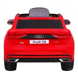 Audi Q8 Lift Battery Car for Kids - Red with Remote