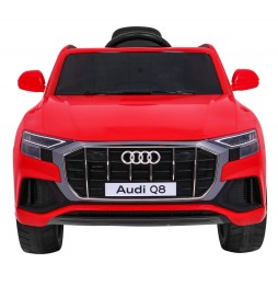 Audi Q8 lift electric pentru copii - roșu cu telecomandă