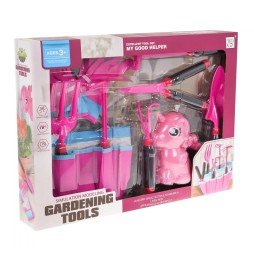 Pink Little Gardener Set for Kids 3+