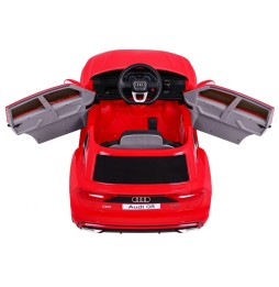 Audi Q8 Lift Battery Car for Kids - Red with Remote