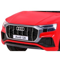 Audi Q8 Lift Battery Car for Kids - Red with Remote