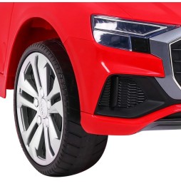 Audi Q8 lift electric pentru copii - roșu cu telecomandă