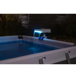 Fontană LED pentru piscine de grădină Bestway 8 moduri