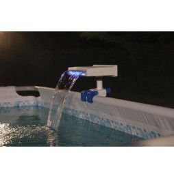 Fontană LED pentru piscine de grădină Bestway 8 moduri