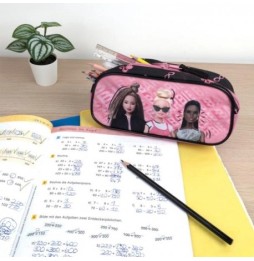 Pencil case with Barbie theme for kids