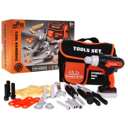 Kids Tool Set with Bag and Drill/Driver