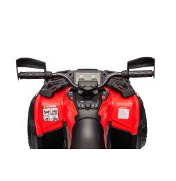 Can Am Outlander ATV Quad with Remote Red