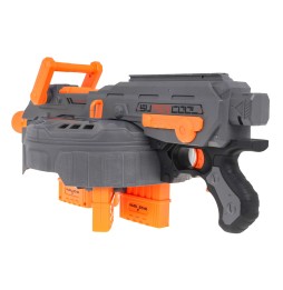 Blaze Storm Gray Rifle with Soft Bullets for Kids