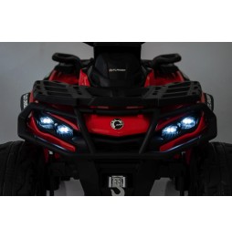 Quad Can Am Outlander ATV telecomandă roșu