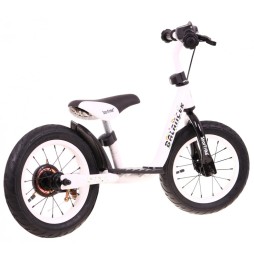 Bicicletă de alergare SporTrike Balancer galbenă