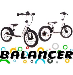 Bicicletă de alergare SporTrike Balancer galbenă