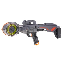 Mega Blaze Storm Gray Rifle with 40 Bullets